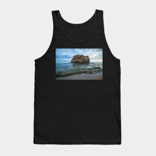 Big rock beach sunset Tank Top